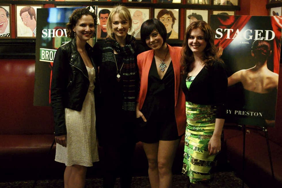 Roberta Pereira (DCP co-founder), Kristen Connolly (House of  Cards), Krysta Rodriguez (SMASH), Brisa Trinchero (DCP co-founder) Photo: Patrick Eves