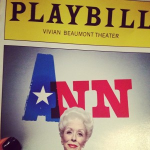 ANN Playbill Photo by Megan Minutillo 