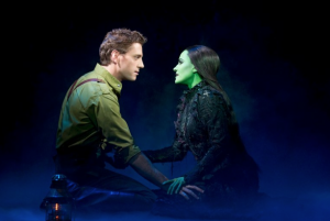 Andy Kelso with Mamie Parris in Wicked Photo by Joan Marcus 2012