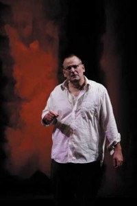 Brian Dykstra as Mark Rothko in RED at Repertory Theatre of St. Louis